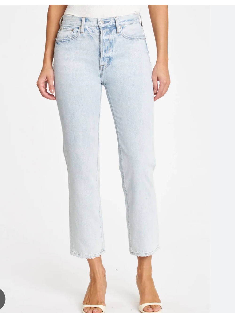 Pistola Charlie High Rise Straight Leg Jean